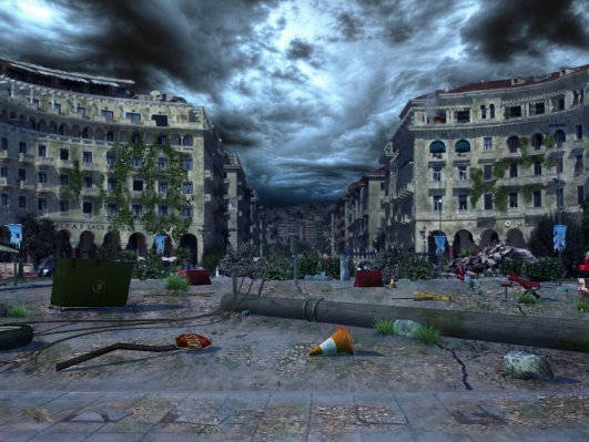 Πλατεία Αριστοτέλους post-apocalyptic